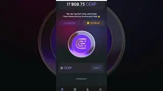 Not coin airdrop'una benzer airdrop.  #airdrop  https://t.me/cexio_tap_bot?start=1716323292871634