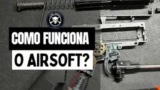 Como funciona o airsoft elétrico (AEG) ?