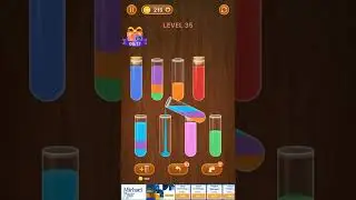 Sort Em All Water Puzzle Level 35 Solution