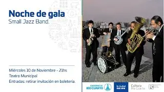 Noche de Gala con Small Jazz Band 🎷. Celebramos el día de la ciudad