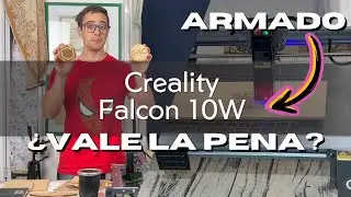 Madera, Acero, Aluminio, Este Láser Lo Hace Todo - Review y armado Creality CR-Laser Falcon 10W