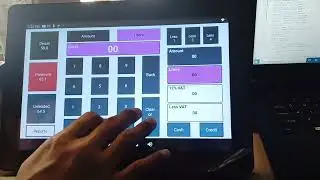 Order Slip app. My new work as a cashier in a GAS station