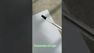 Dispersion of Light with the Used of Ballpen.
