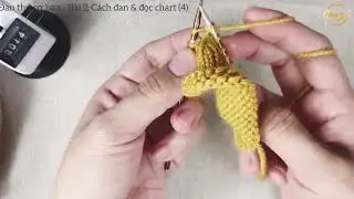 Basic Animal Knitting for Beginners (LESSON 2 - Part 4) - How to Knit & Read Charts │ CHERYX