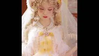 The Palace of Angels Tea Party Princess Wedding Lolita JSK with Arm Sleeves