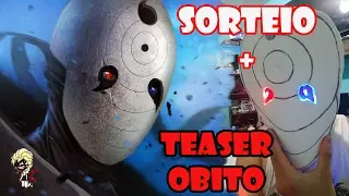 MÁSCARA OBITO + SORTEIO - Caneca Cosplay