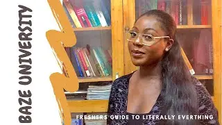 ♡ Freshers guide to literally everything- dress code | accommodation etc. | BAZE UNIVERSITY #univlog