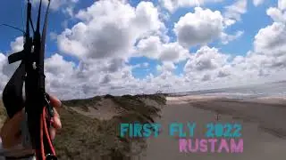 First  fly Wijk aan Zee Netherland. little Cloud Atypik 19m² soaring