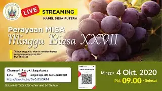 Perayaan Misa Minggu Biasa ke XXVII | Paroki Jagakarsa