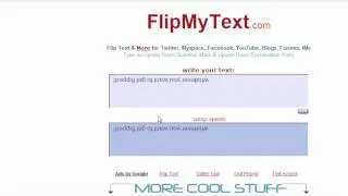 Flip Your Text At FlipMyText.com