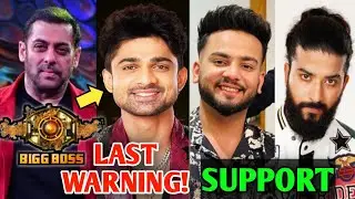 Bigg boss Last WARNING to Him 😡| Elvish yadav Wild card BB17, Uk07 Rider, Sourav joshi, Honey singh