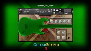 GuitarScaped 3 Demo Kontakt, SFZ, WAV