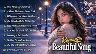 Beautiful Romantic Songs 💔 Soft Love Ballads for Lonely Nights & Healing Hearts