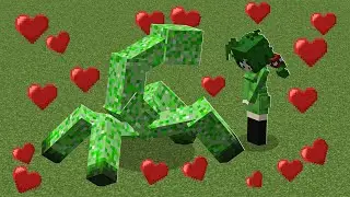 mutant creeper ❤️ creeper girl