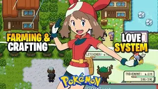 Pokemon GBA Rom Hack with Love System, Farming and Crafting !