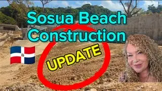 Sosua Beach Is Coming Together Fantastically #cerisefairfax #sosuabeach #dominicanrepublic