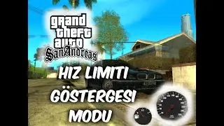 GTA SAN ANDREAS ( Hız Ölçer ve Benzin Mod).