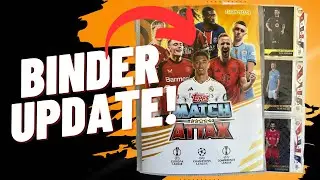 Match Attax 24/25 Binder Update | Latest Cards, New Additions &Collection Progress!