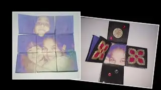 Mosaic card... .Tutorial...... | valentine's day special |valentine's series |BY AAA CRAFTERS