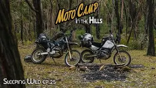 Motorcycle Camping In The Hills | Silent Vlog