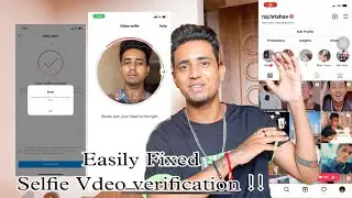 How to unlock your Instagram !! 100% (Instagram video selfie verification)