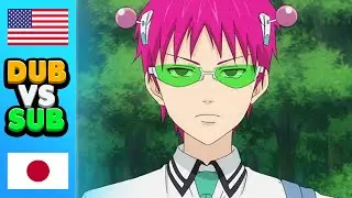 The Disastrous Life of Saiki K. - Sub vs Dub