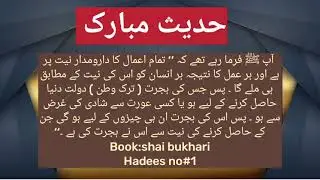 Irshad e Nabvi ﷺ tamam amal ka daromadar niyat par hai|Aqal deen islamic|#shorts #aqaldeenislamic