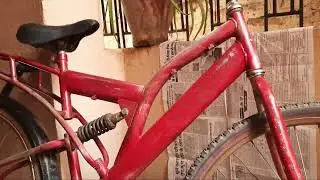 Converting old bicycle into EV cycle. How to make a electric cycle at home .