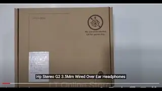Hp Stereo G2 3.5Mm Wired Over Ear Headphones     #hp     #headphones