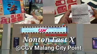Nonton Fast X di CGV Malang City Point || #vlog #nonton