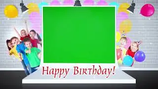 Amazing FREE Green Screen Happy Birthday Footage 2019