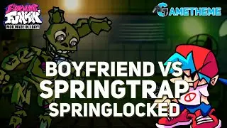 FNF Boyfriend VS Springtrap Springlocked (FNF Mod) | FNF VS Springtrap