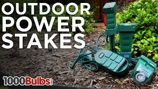 Outdoor Power Outlet Yard Stakes | PLT Solutions