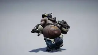 Roadhog Doing Tracer's Dance (Charleston) in Inspired mode (No Text)