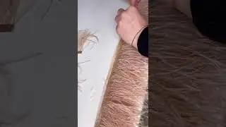 Лайфхак для шьющих. Купить перья на ленте выгодно на OZON ссылка в описании
