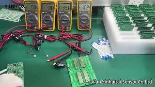 We are producing and testing PCB circuit boards #PCB circuit board #taianxinhaitai