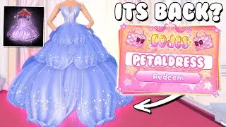 LIMITED CODES & Items Are Coming BACK To Dress To Impress?!