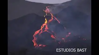 Volcán de Pacaya - Secuencia de fotos.