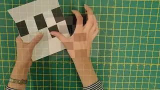 How to make a hidden panel secret message card