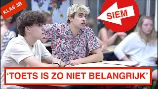 LEERLING WIL GEEN TOETS MAKEN EN KRIJGT EEN 1