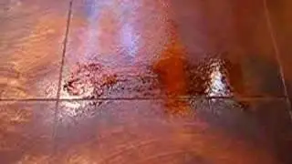 Acid Stain Application