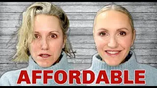 NATURAL AFFORDABLE GLOWY MAKEUP LOOK GRWM - OVER 40