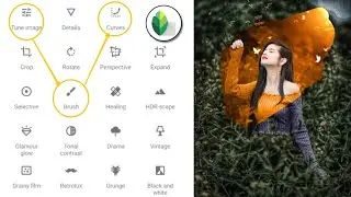 Snapseed Face Smooth & Skin Glowing Photo Editing | Snapseed Background Change Photo Editing