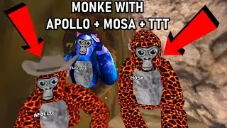 Playing Gorilla Tag With PROS (ft. Apollo, Mosa, TTT papa smurf, and pants)