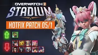 Some cheesy builds have been NERFED | Overwatch 2 Stadium Patch Notes