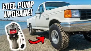 7.3 F250 DIESEL BUILD - Upgrading to a Facet Electronic Fuel Pump!