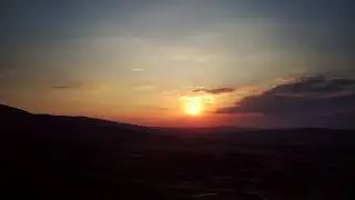 Yıldız Dağları, Yenice Köyü Mevkii ( Mahya Dağı ), İğneada Yolu Günbatımı 4K çekim