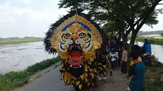 Kirab Barongan Bibisawijoyo live di serangan Bonang Demak Dalam rangka ngiring manten sunat