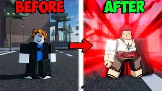 Noob to CONQUERORS Haki SHANKS In Roblox AUT
