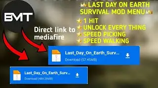Last day on earth survival MOD MENU || Black Mod.net || Gold Falcon